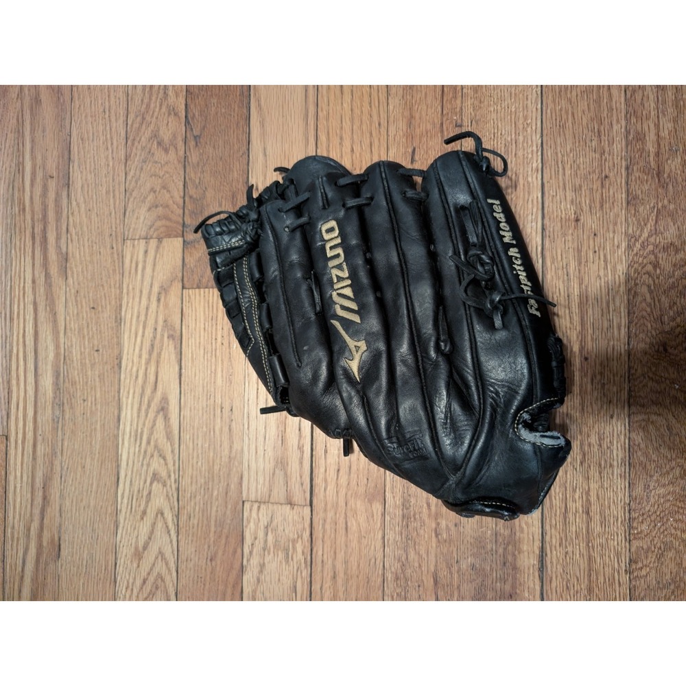 Mizuno MVP Prime Fastpitch 12.5" Softball Mitt Glove GMVP 1250PF3 Black Gold